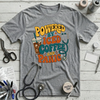 Coffee and Panic T-Shirt - Athletic Heather