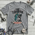 I Came I Saw I Charted T-Shirt - Athletic Heather