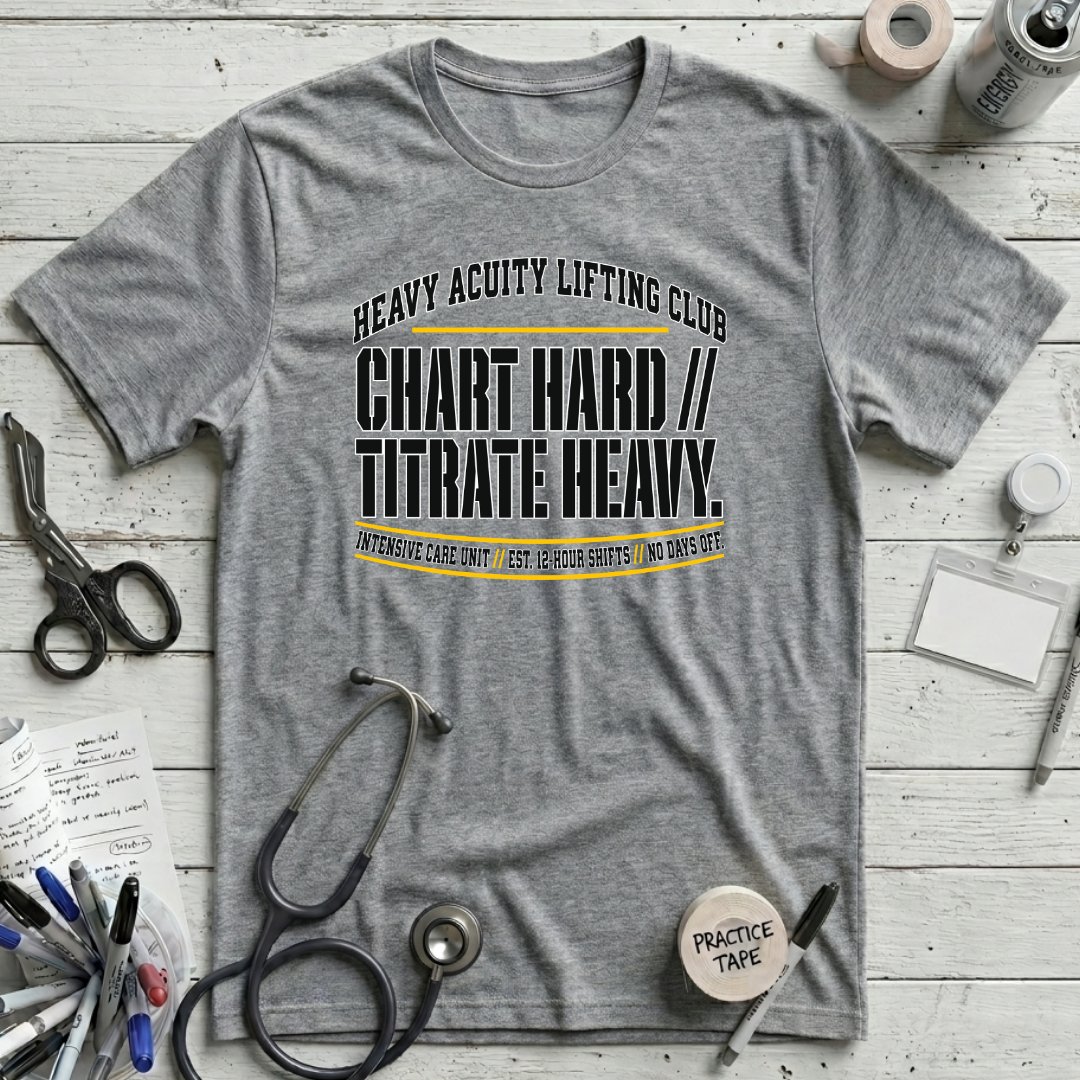 Chart Hard T-Shirt - Athletic Heather