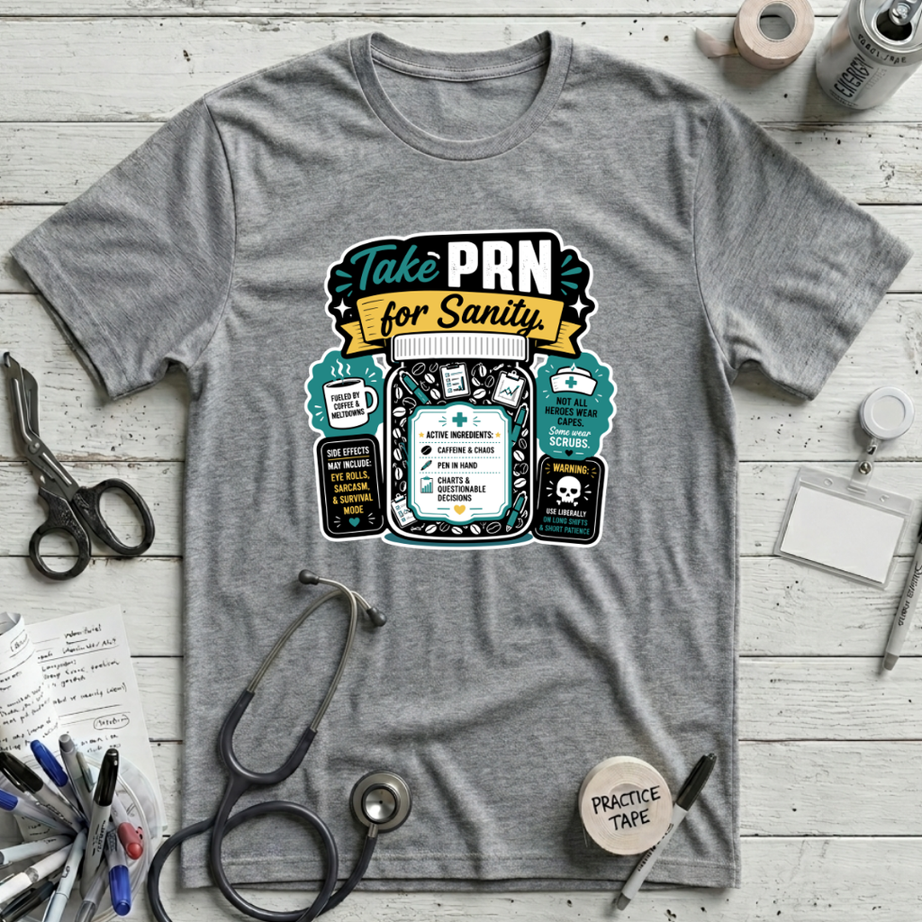 PRN For Sanity - Athletic Heather