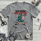 Dead Inside Still Charting T-Shirt - Athletic Heather