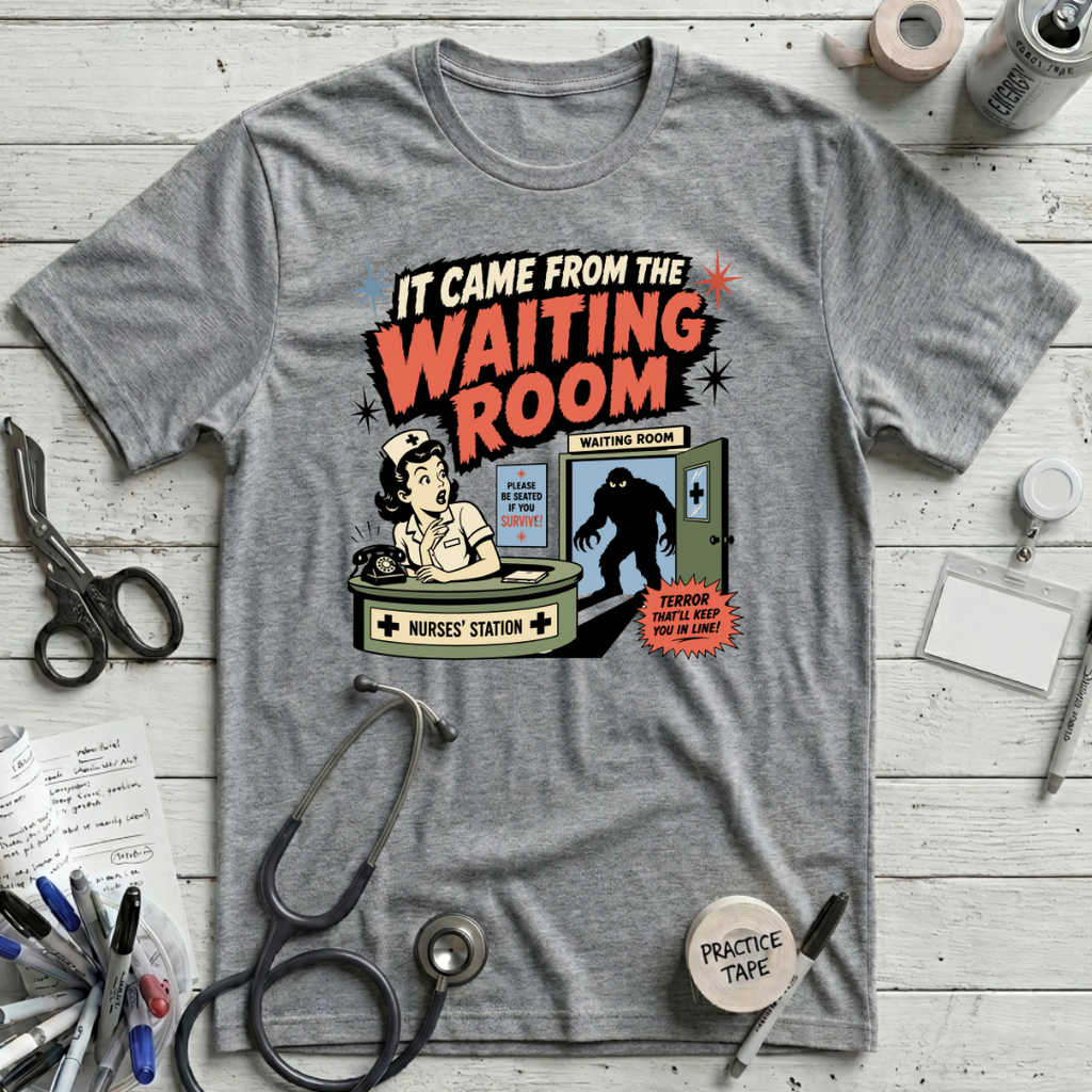 Waiting Room T-Shirt - Athletic Heather