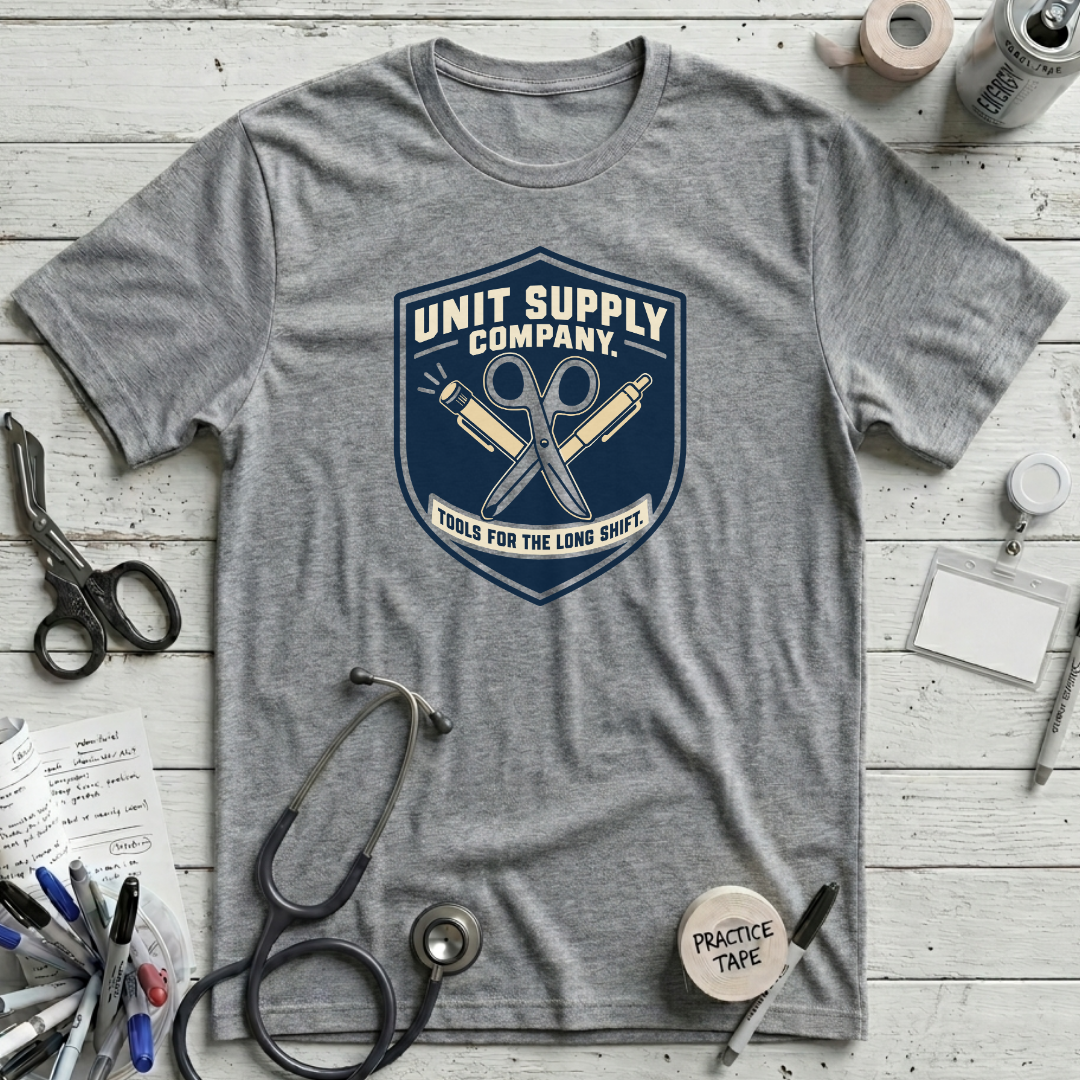 Unit Supply Company T-Shirt - Athletic Heather