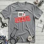 Citation Needed T-Shirt - Athletic Heather