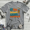 ER Nurse Chaos Coordinator T-Shirt - Athletic Heather