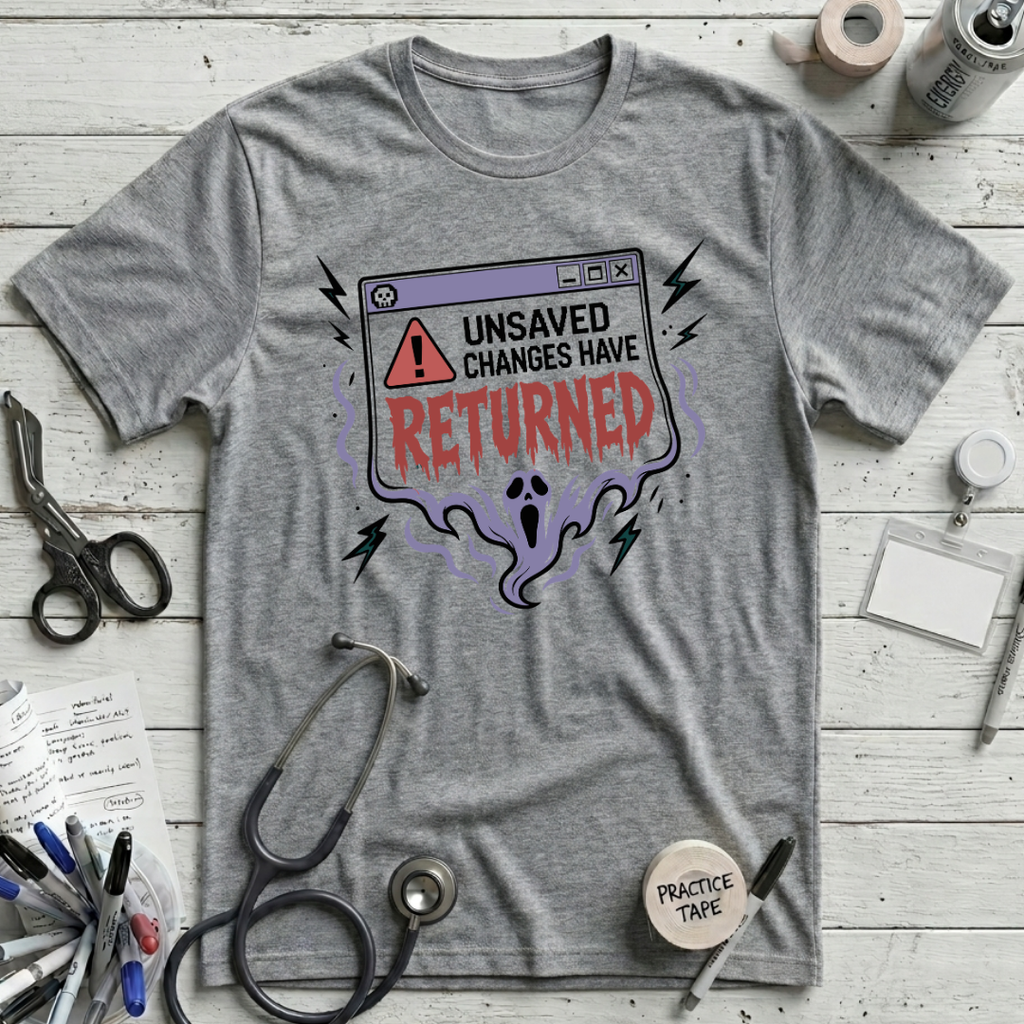 Unsaved Changes T-Shirt - Athletic Heather