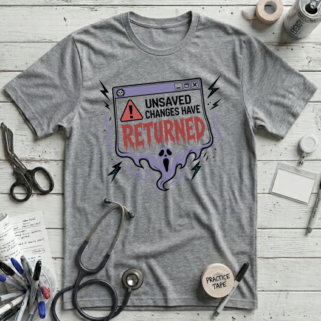 Unsaved Changes T-Shirt - Athletic Heather