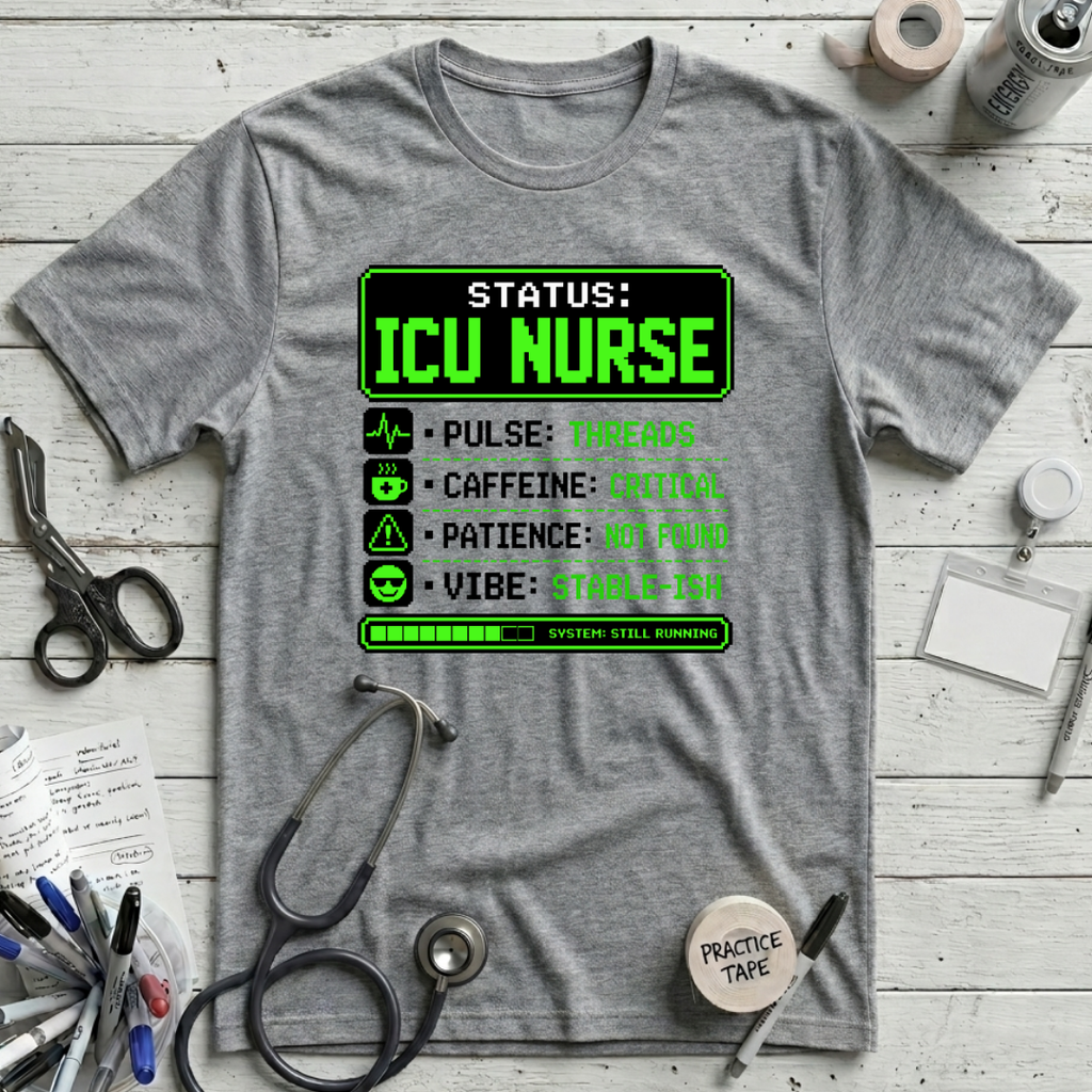 Status ICU Nurse - Athletic Heather