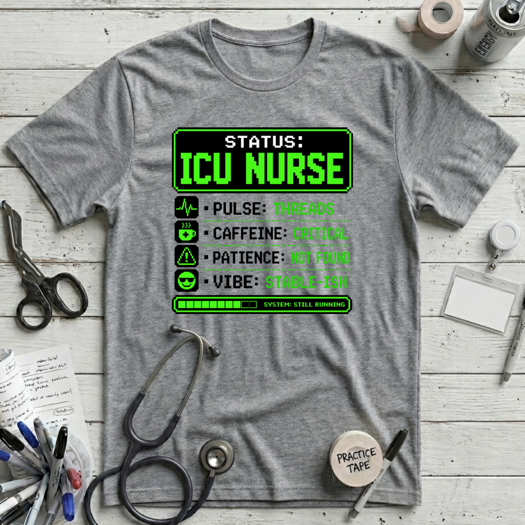Status ICU Nurse - Athletic Heather