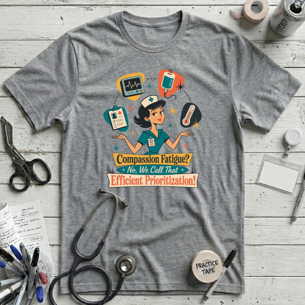 Compassion Fatigue T-Shirt - Athletic Heather