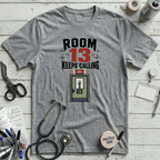 Room 13 Calling T-Shirt - Athletic Heather