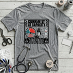 Currently At Capacity T-Shirt - Athletic Heather