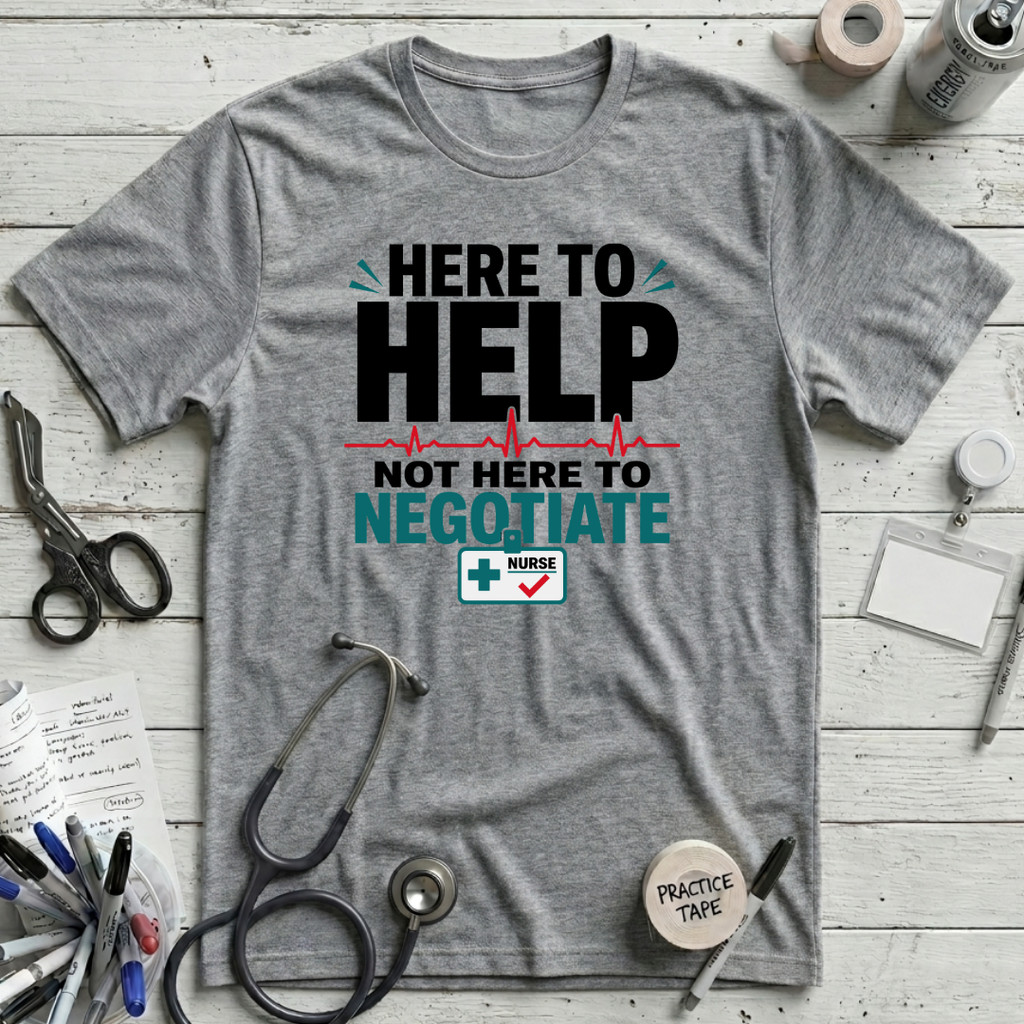 Here to Help - Athletic Heather