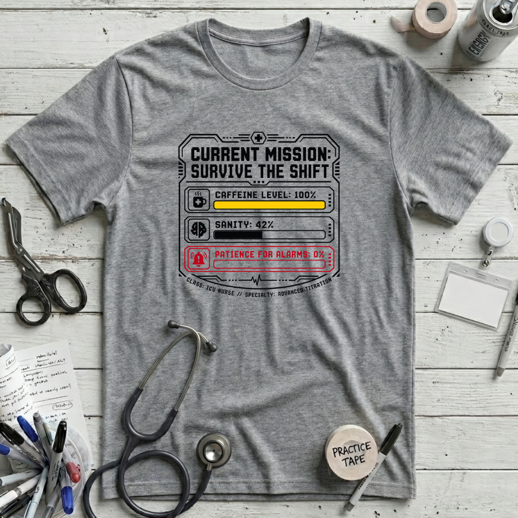 Current Mission T-Shirt - Athletic Heather