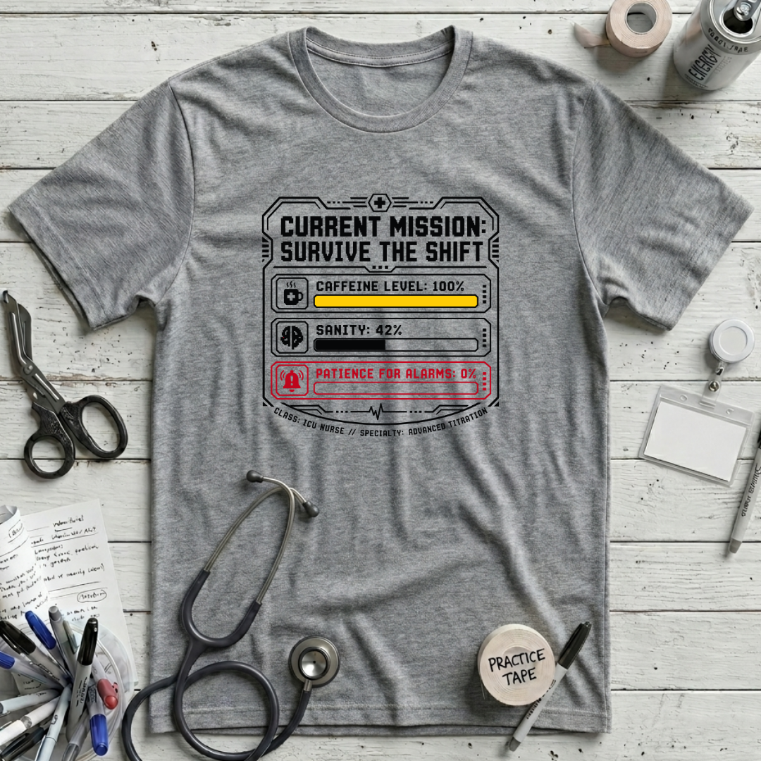 Current Mission T-Shirt - Athletic Heather