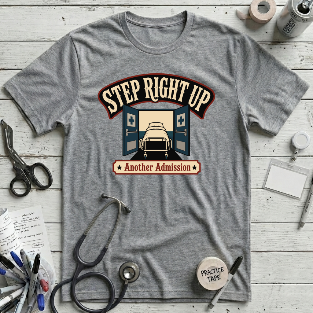 Step Right Up T-Shirt - Athletic Heather