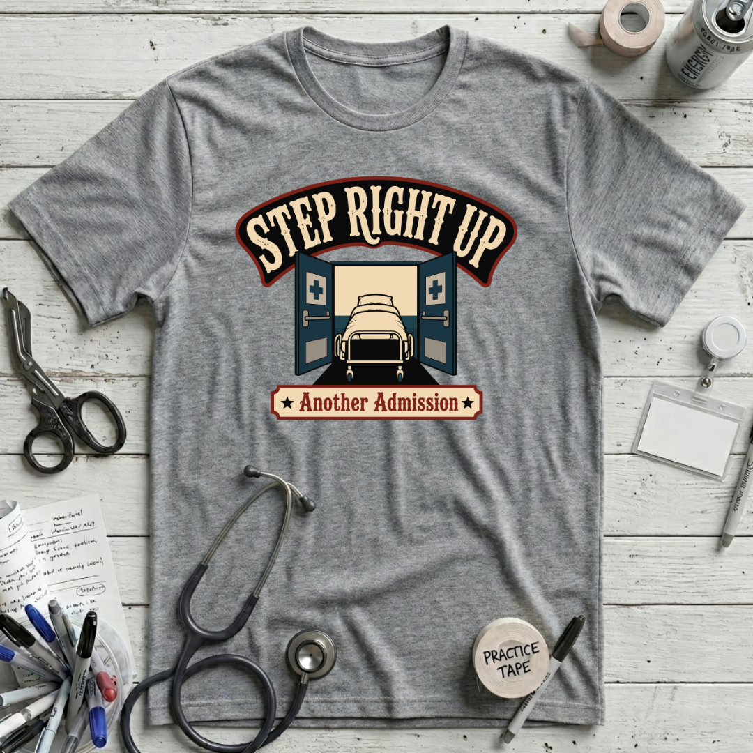 Step Right Up T-Shirt - Athletic Heather