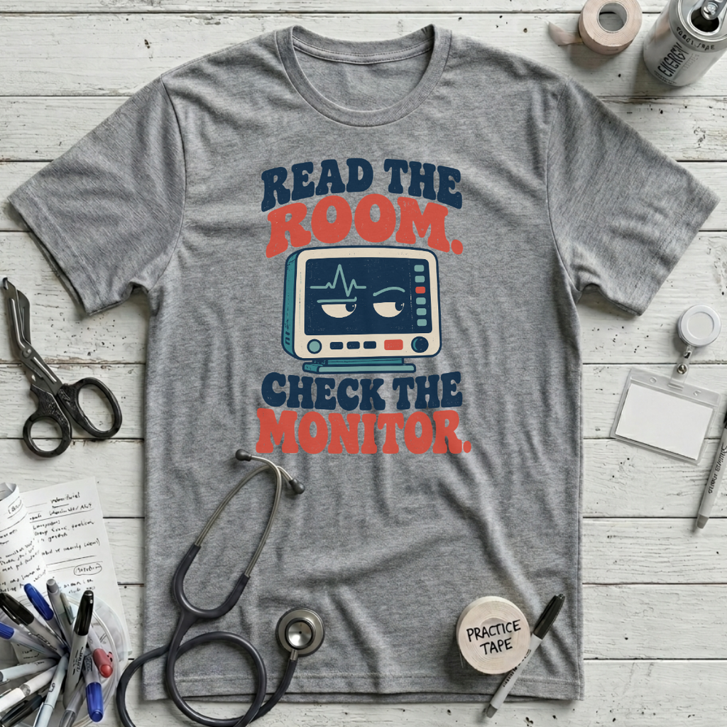 Read the Room T-Shirt - Athletic Heather