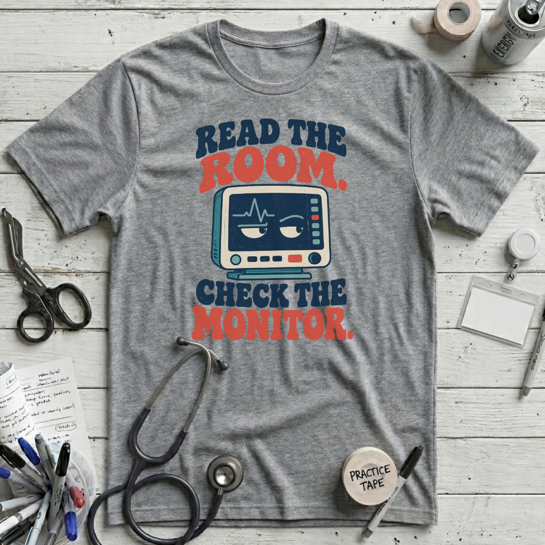 Read the Room T-Shirt - Athletic Heather