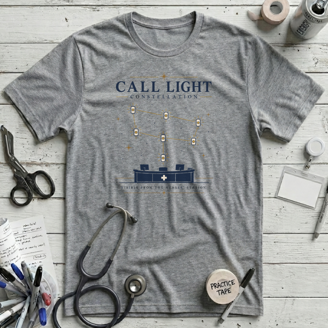 Call Light Constellation T-Shirt - Athletic Heather