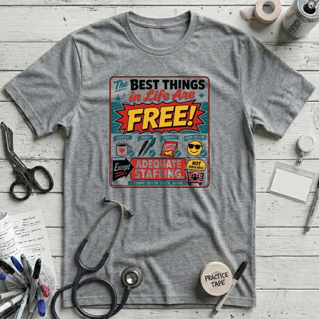 Best Things in Life T-Shirt - Athletic Heather