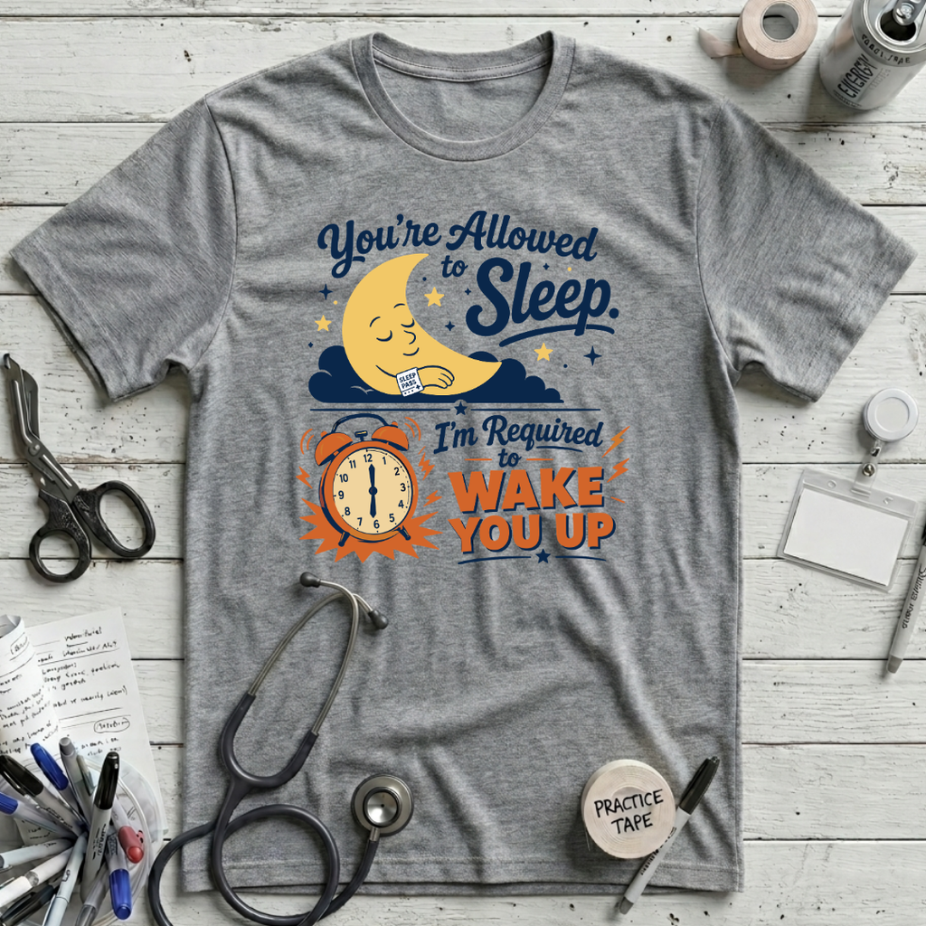 Wake-Up Duty T-Shirt - Athletic Heather