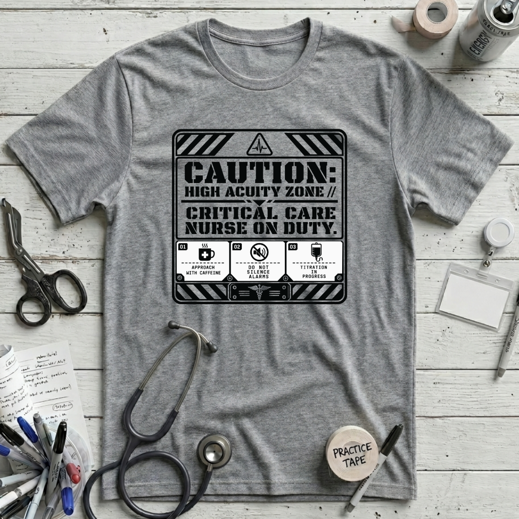 High Acuity Zone T-Shirt - Athletic Heather