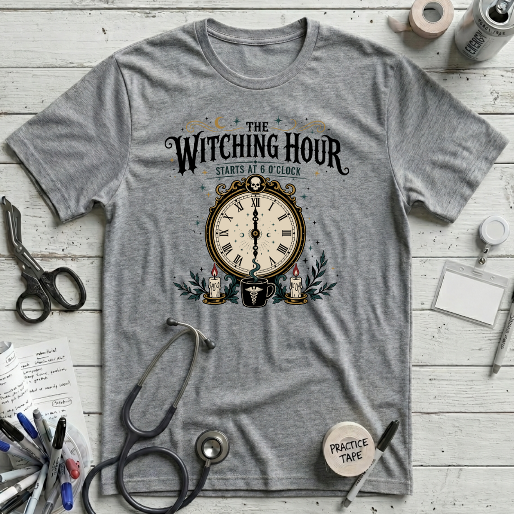 Witching Hour T-Shirt - Athletic Heather