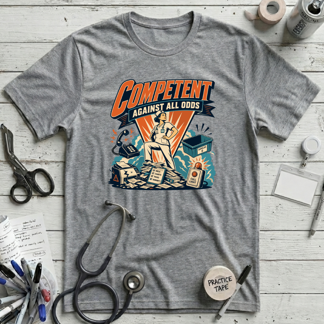 Competent T-Shirt - Athletic Heather