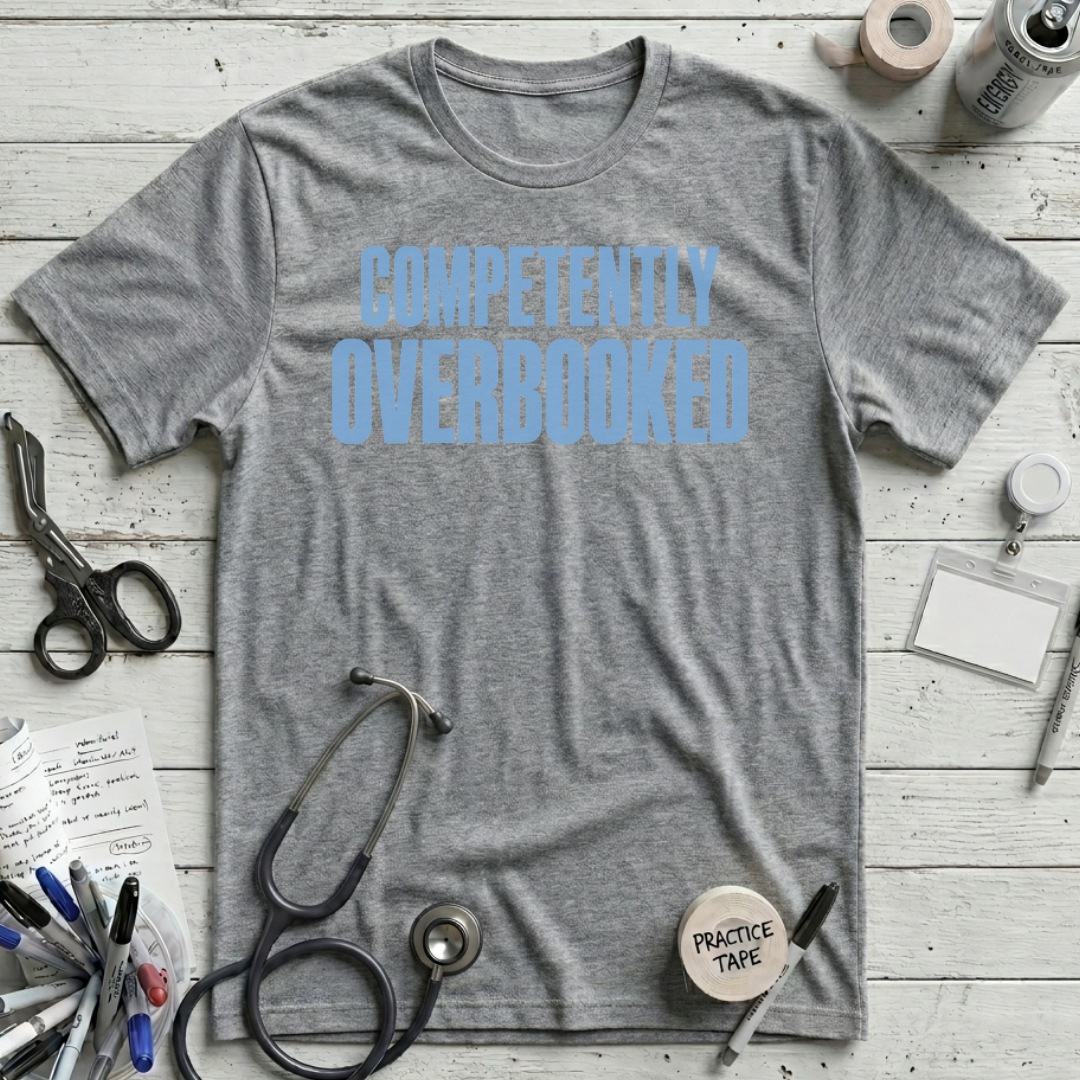 Overbooked T-Shirt - Athletic Heather