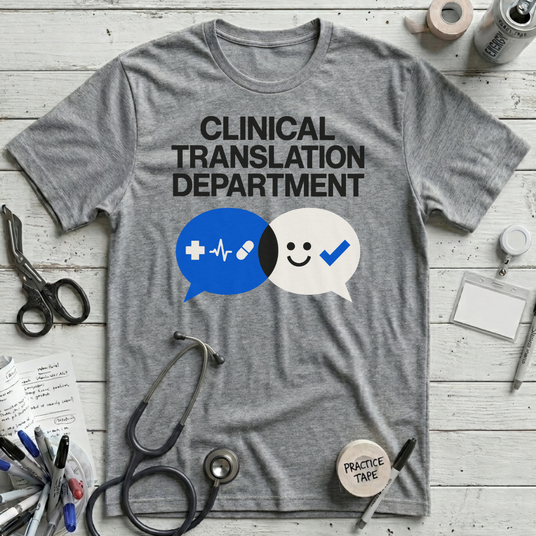 Clinical Translation T-Shirt - Athletic Heather