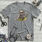 Overworked Snail T-Shirt - Athletic Heather