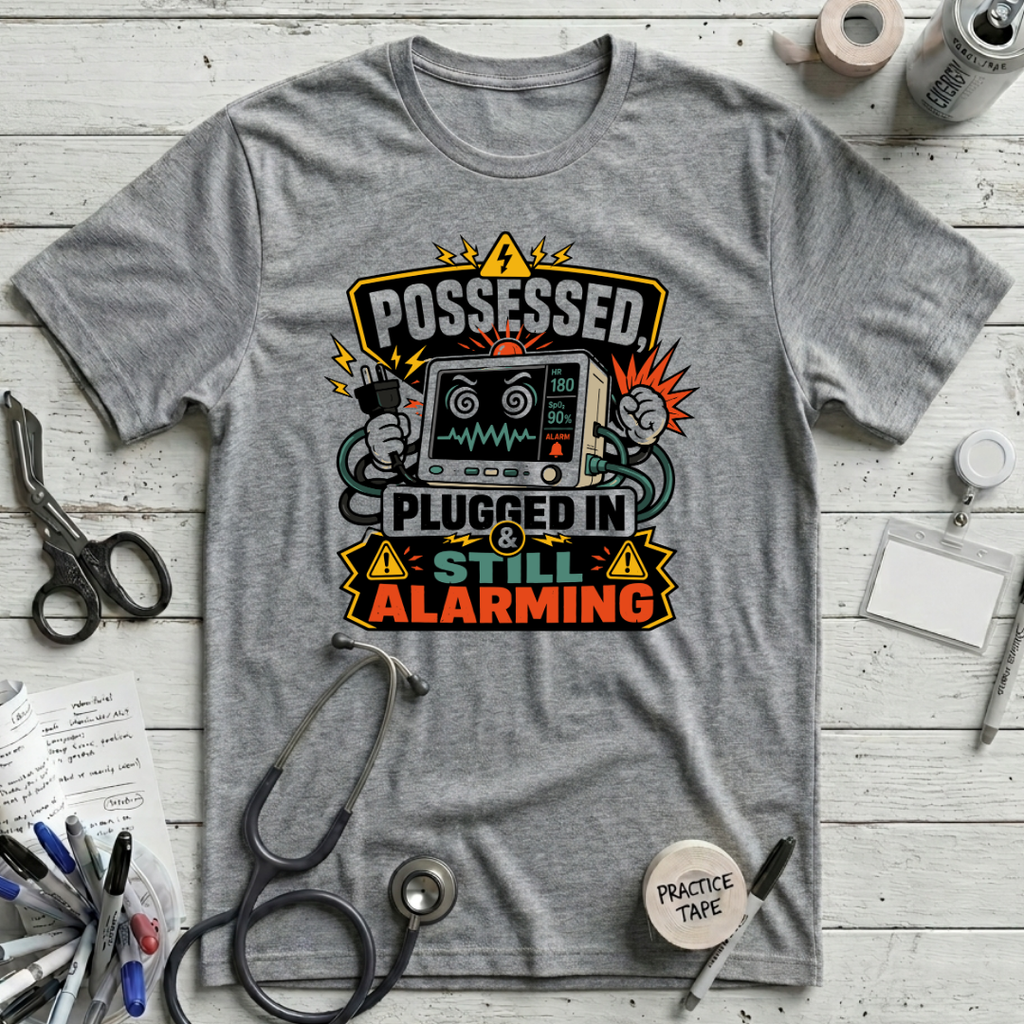 Still Alarming T-Shirt - Athletic Heather
