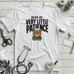 Bear Patience T-Shirt - White