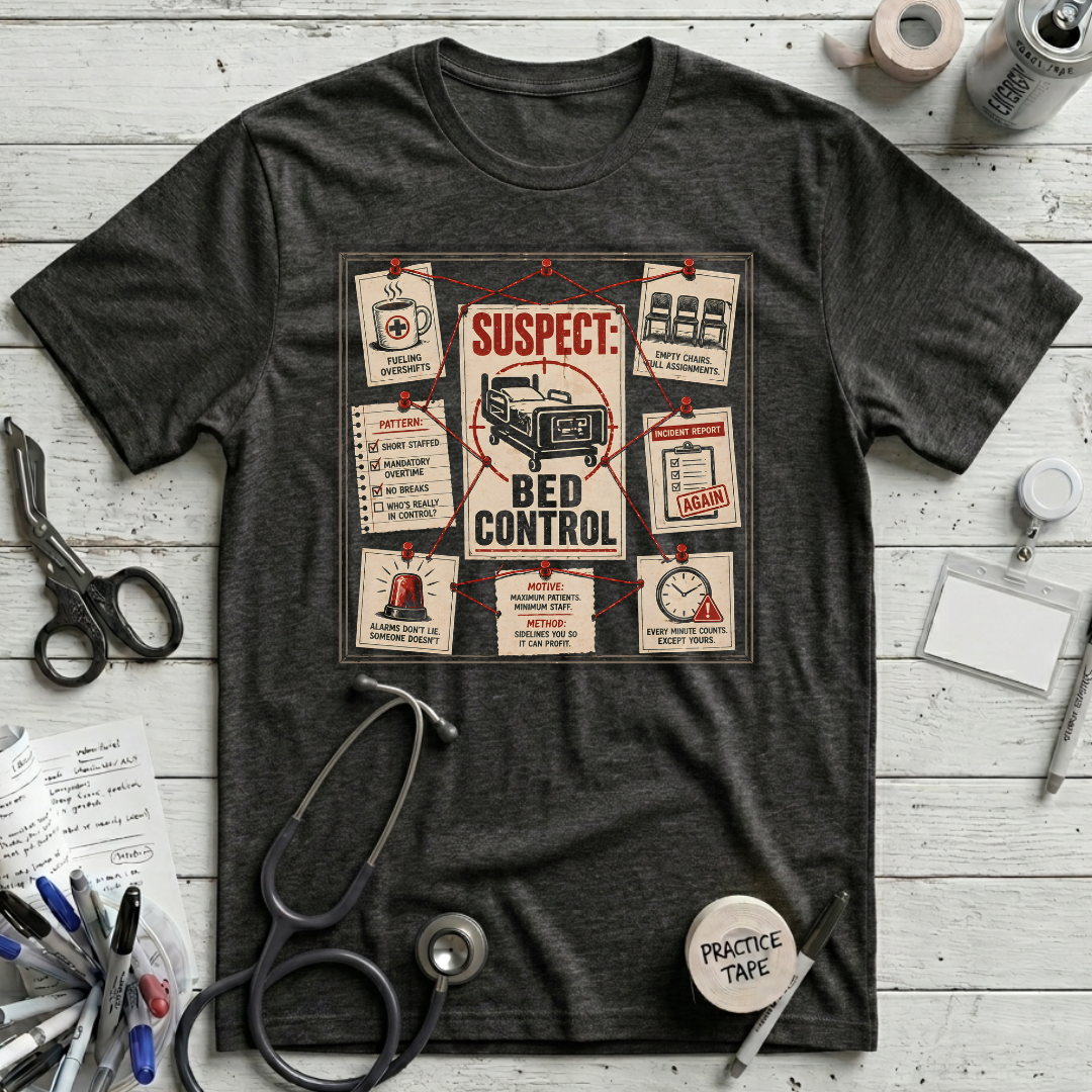 Suspect: Bed Control T-Shirt