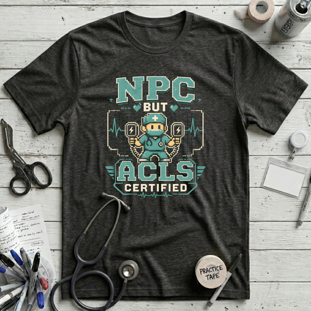 NPC but ACLS Certified T-Shirt