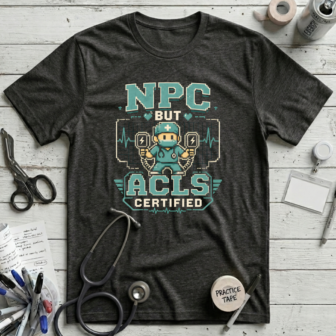 NPC but ACLS Certified T-Shirt