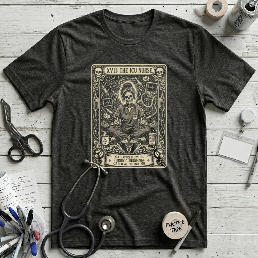 The ICU Nurse Card T-Shirt