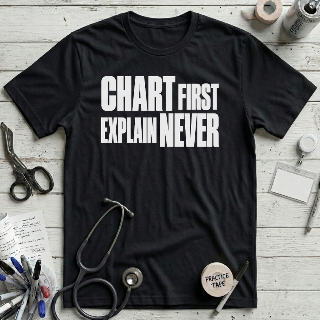 Explain Later T-Shirt - Black