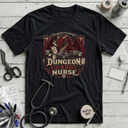 Dungeon Charge Nurse T-Shirt - Black