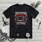 Screaming Internally T-Shirt - Black