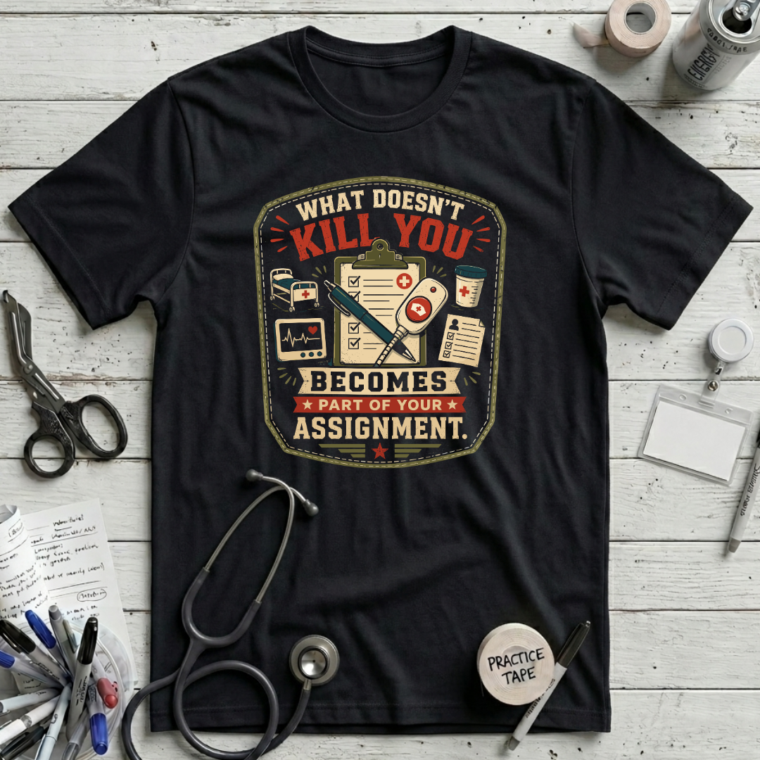 What Doesn't Kill You T-Shirt - Black