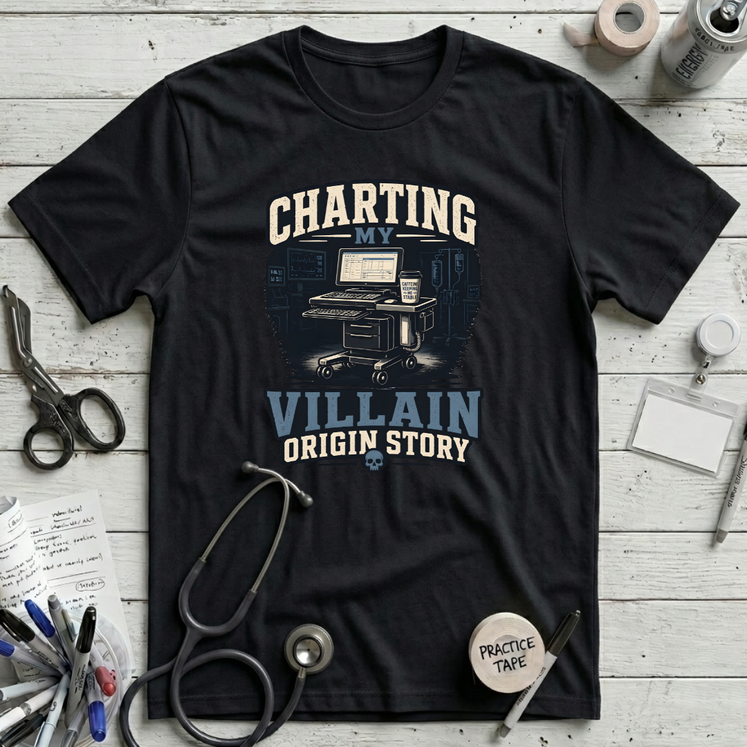 Charting My Villain Story T-Shirt