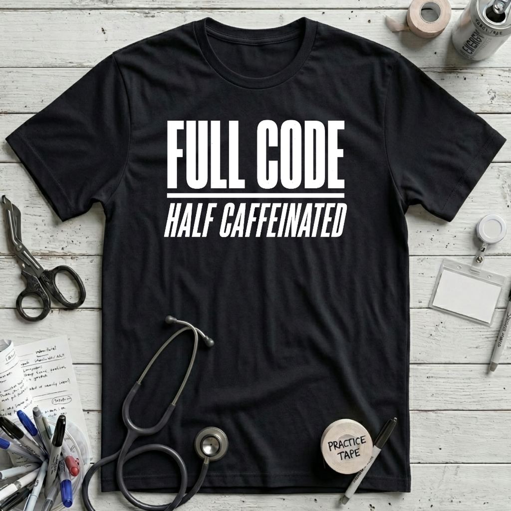 Half Caffeinated - Black