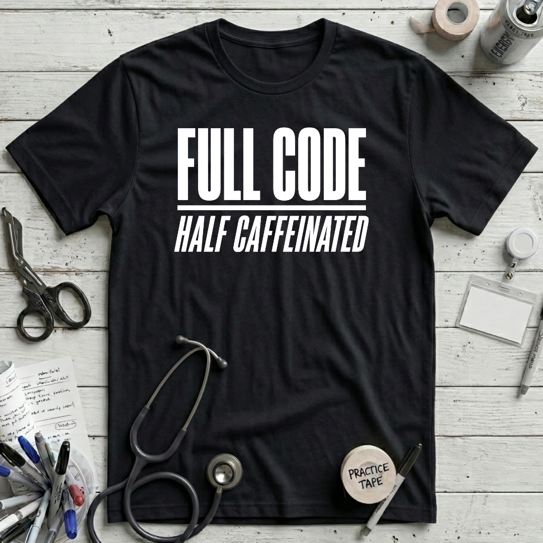 Half Caffeinated - Black