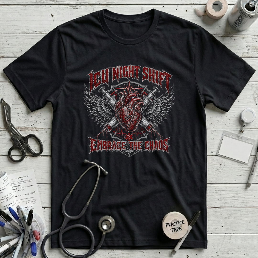 Embrace the Chaos T-Shirt - Black