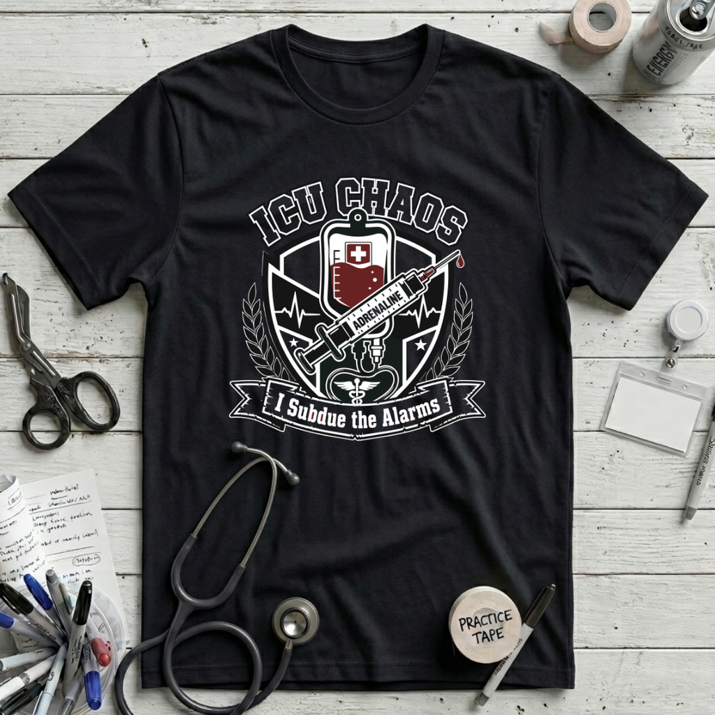 I Subdue the Alarms T-Shirt - Black