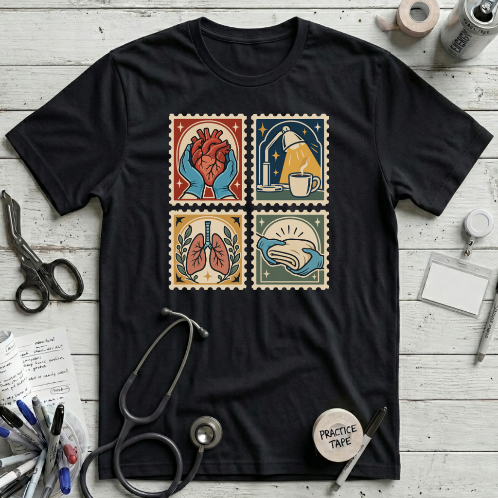 Nurse Stamp Collection T-Shirt