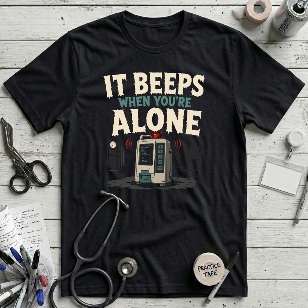 When You're Alone T-Shirt - Black
