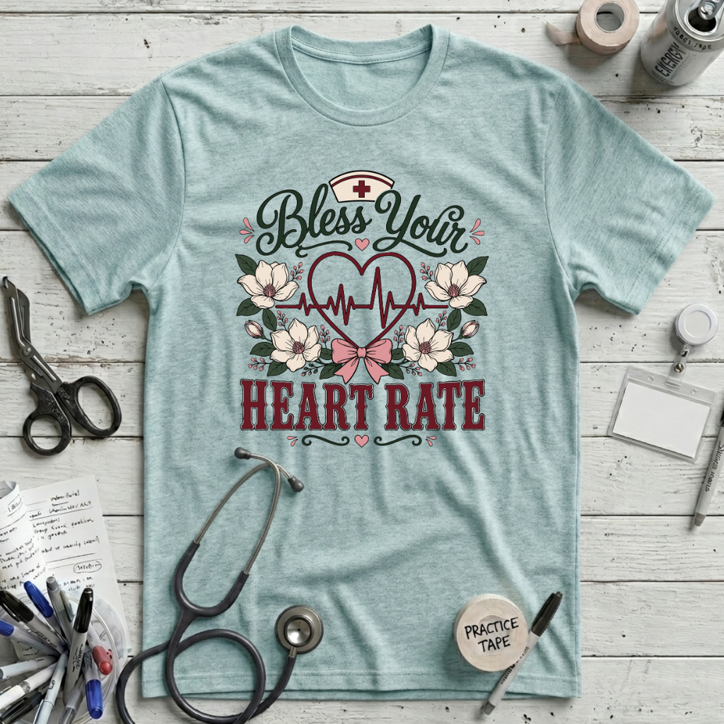 Bless Your Heart - Heather Ice Blue